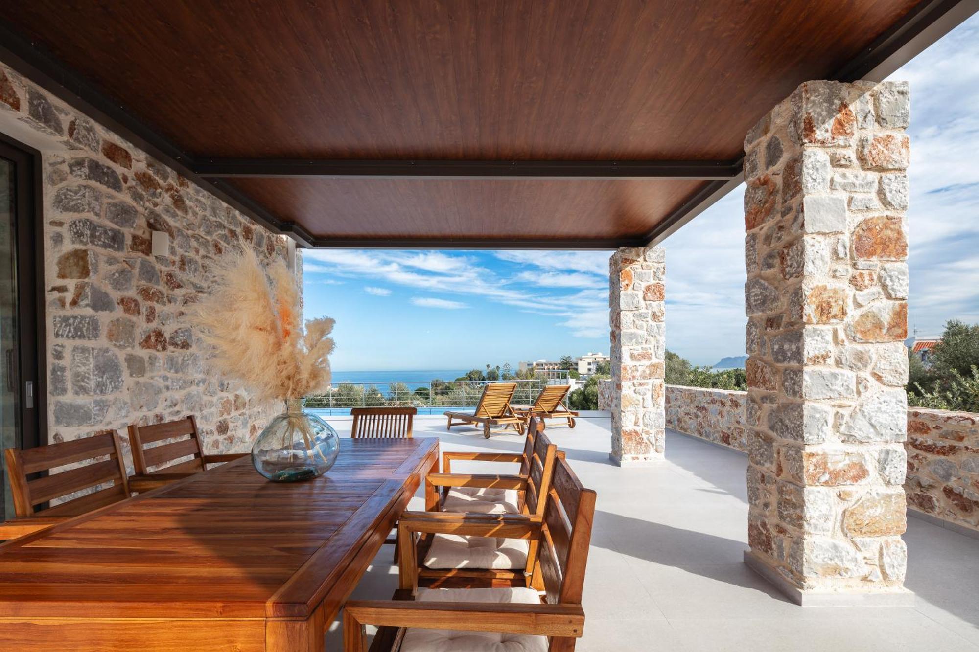 Oinolithos Luxury Villas Kalamaki  Exterior photo