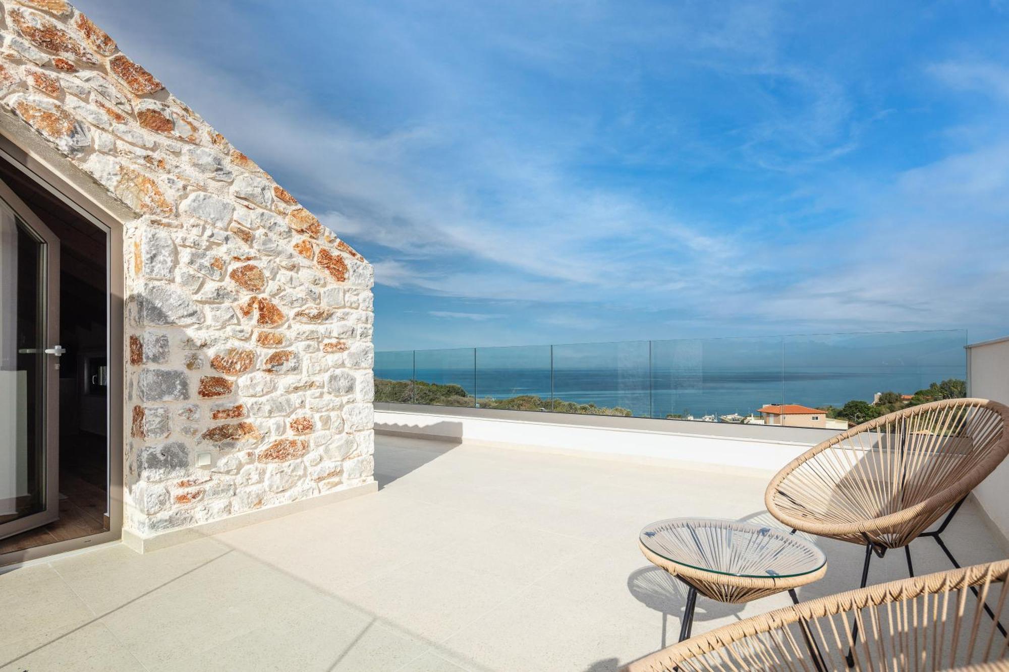 Oinolithos Luxury Villas Kalamaki  Exterior photo